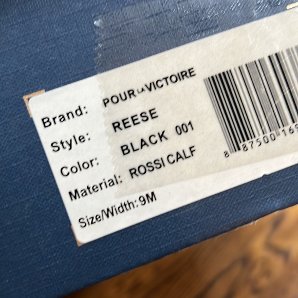 Pour La Victoire leather boots, sz 9 - Picture 6 of 10